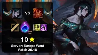 Hwei Mid vs Taliyah - EUW Challenger - Patch 25.18