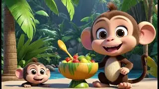 Five Little Monkeys&rsquo; Playtime Picnic &ndash; Jump, Munch & Giggle! | Counting Song for Kids | Outdoor Fun