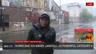 Hurricane Ida Swings Debris with Dangerous Winds; Jamiese Price Reports