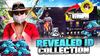 FINNALLY I REVEALED MY MAIN ID COLLECTION 🤩 AND ALL GUN CREATE OPENING 🥶 || SAHIDFEXO
