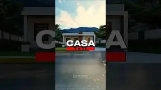Casa de 7x13 con 3 Recamaras con plano e interior #casas