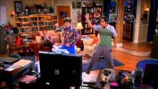 The Big Bang Theory - Raj and Howard YMCA Dance