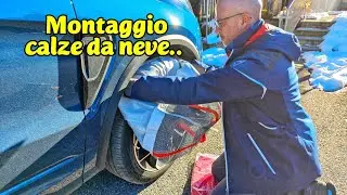 #calzedaneve omologate .....Come montare le calze da neve omologate in modo facile e veloce