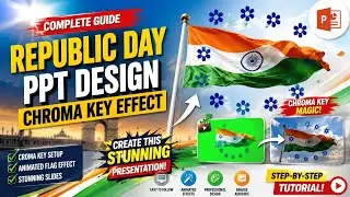 Create Amazing Green Screen Animation Video In PowerPoint For 26 January, Republic Day PPT
