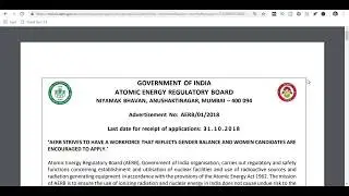Jobs in Atomic Energy Regulatory Board (AERB) - 20 posts
