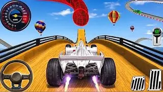 Mega Ramp Formula Car Stunt Racing - GT Formula Car Ramp Racing - Android GamePlay - MGM7 GAMERZ 