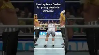 New tag team finsher for pretty deadly in wwe2k23