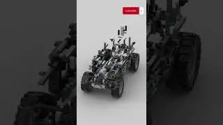 LEGO All terrain vehicle 🛻 Satisfying Building Animation #shorts #speedbuild #legomoc #lego_moc