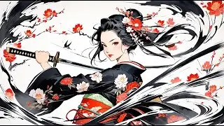 【和風ロック】KOKO NO BATTO (The Lone Blade) - Epic Samurai Hard Rock.「我が道に敵なし」極限まで研ぎ澄まされた武士の矜持