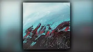 Easy Abstract Painting / Relaxing / Acrylics / Palette Knife / Demo #101