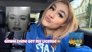 GRWM come with me to get my license!!!🙈🙈