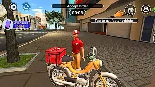 How I Failed to Deliver Sushi Platter | Urban Food Delivery Simulator game 3D | #zomato, #swiggy
