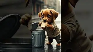 &ldquo;Sad Homeless Puppy Finds Love | Heart Touching Dog & Cat Story&rdquo; #sadstory #shorts #reels
