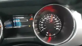Mustang Ecoboost E30 acceleration 120 mph ethanol
