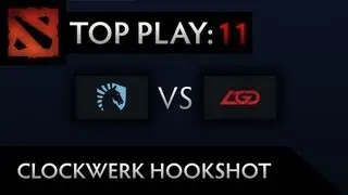 Dota 2 TI3 Top Play - Clip 11 - BuLba Clockwerk Hookshot