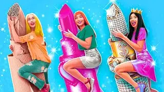 🎒DIAMANT VS NORMAL VS EINFACHE STUDENTEN-HACKS 🤯✨ | Lustige Schultricks & Clevere Ideen von 123 GO!