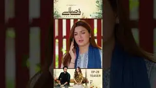 Faaslay Episode 28 Teaser !! #shorts #aliansari #sabooraly #shortsfeed #faaslay #dramaplanet #reels