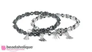 How to Make a Super Kheops Par Puca Memory Wire Bracelet