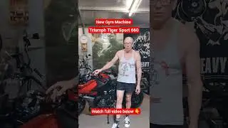 Triumph Tiger Sport 660 &mdash; мой новый тренажер #fitguysover60 #motivation