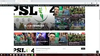 PSL 4 Live Streaming