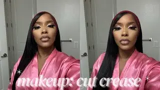 BEGINNER makeup| brown cut crease edition 🤎