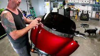 Replace Windscreen on Kawasaki Voyager VN1700 Slipstreamer S-192 Installation Product Review