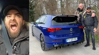 &Ccedil;A A MAL TOURN&Eacute; AVEC AKRAM EN GOLF 8 R 😰😱 !! ACCIDENT, VOITURE DE RACAILLE 🤬😡 !!