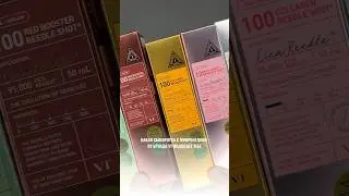 Разбираемся в бустер сыворотках с микроиглами VT cosmetic 🩷 #микроиглы #vtcosmetics