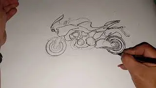 ROAD XR 600cc Drawing Motorcycle Design Super Naked600cc@Abinarizachannel