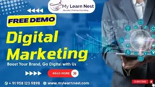 Digital Marketing Free Demo | Learn #seo  , #Google Ads, Social Media & More | My Learn Nest