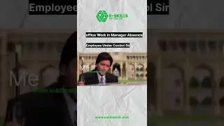 Office Work In Manager Absent #funny  #shorts  #comedy #fullstackdevelopers