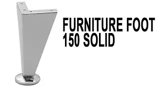 Hafele Furniture Foot 150 Solid | Tapered Corner Leg
