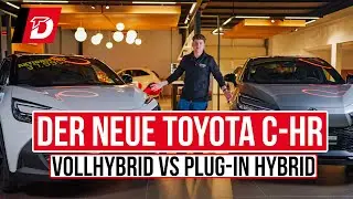 Laurin stellt den Toyota C-HR Hybrid & Plug-In Hybrid vor | Effizienz trifft Technik