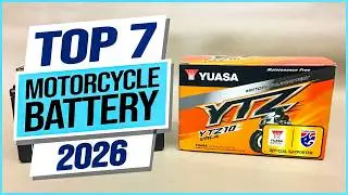 Top 7 Best Motorcycle Battery You Can Buy Right Now 2026