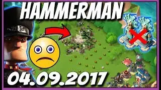 Boom Beach Hammerman Strikes Back Strategy - Defend without ICE Statues - 04.09.2017