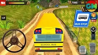 Offroad School Bus Driving Simulator 2019 (by Hyperfame Games Studio) Android Gameplay HD