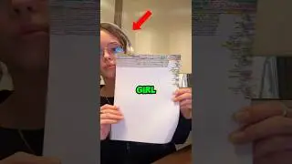 She Filled the Entire Cheat Sheet😭