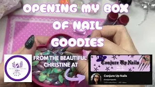 Friend Mail From The Beautiful @conjureupnails And Giveaway Winners Announced! Nail Goodies Unboxing