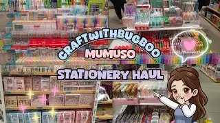 Stationery haul cozy vlog  💕🍭#craftwithbugboo #fyp #cutecrafts 