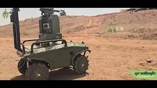 Gridbots - Zeus Hitman [Autonomous UGV with AI based Weapon Station]