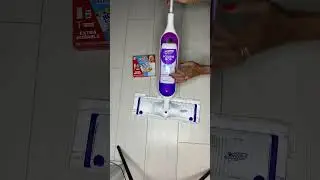 Effortless Cleaning with the Swiffer Power Mop! #swiffergiftedme