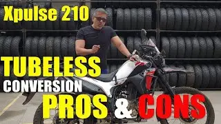 XPulse 210 Tubeless Conversion Review | Pros & Cons | Rajiv Samson