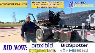 **Rolligon Controls- Brand NEW Gear End** Gardner Denver 2500 Quint Frac Pump, Cummins QSK 50 Diesel