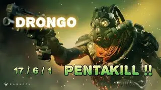 DRONGO PENTAKILL !! | 17/6/1 | Carry Gameplay #2 | PREDECESSOR (Paragon) | PS5 HD