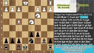 Chithambaram VR. Aravindh vs Wesley So || Tata Steel Chess India 2026 - Open Rapid, Round 5