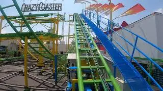 Crazy Coaster Ride At The OC Fair