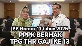 GAWAT! THR & Gaji ke-13 TPG PPPK 2025 TAK DIBAYAR PENUH? Ini Hitungan Resmi Proporsionalnya!