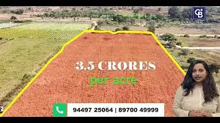 4 Acres Farmland for Sale Near Nandi Hills | Hill View Land | Best Airbnb Investment | Devanahalli
