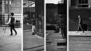 Sony A6000 Black and White Street Photography POV - Carl Zeiss Jena 50mm