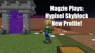 Clean Out Enchanted Books From Farming Contest:  EP:194 Magzie Plays New Profile: Hypixel Skyblock!